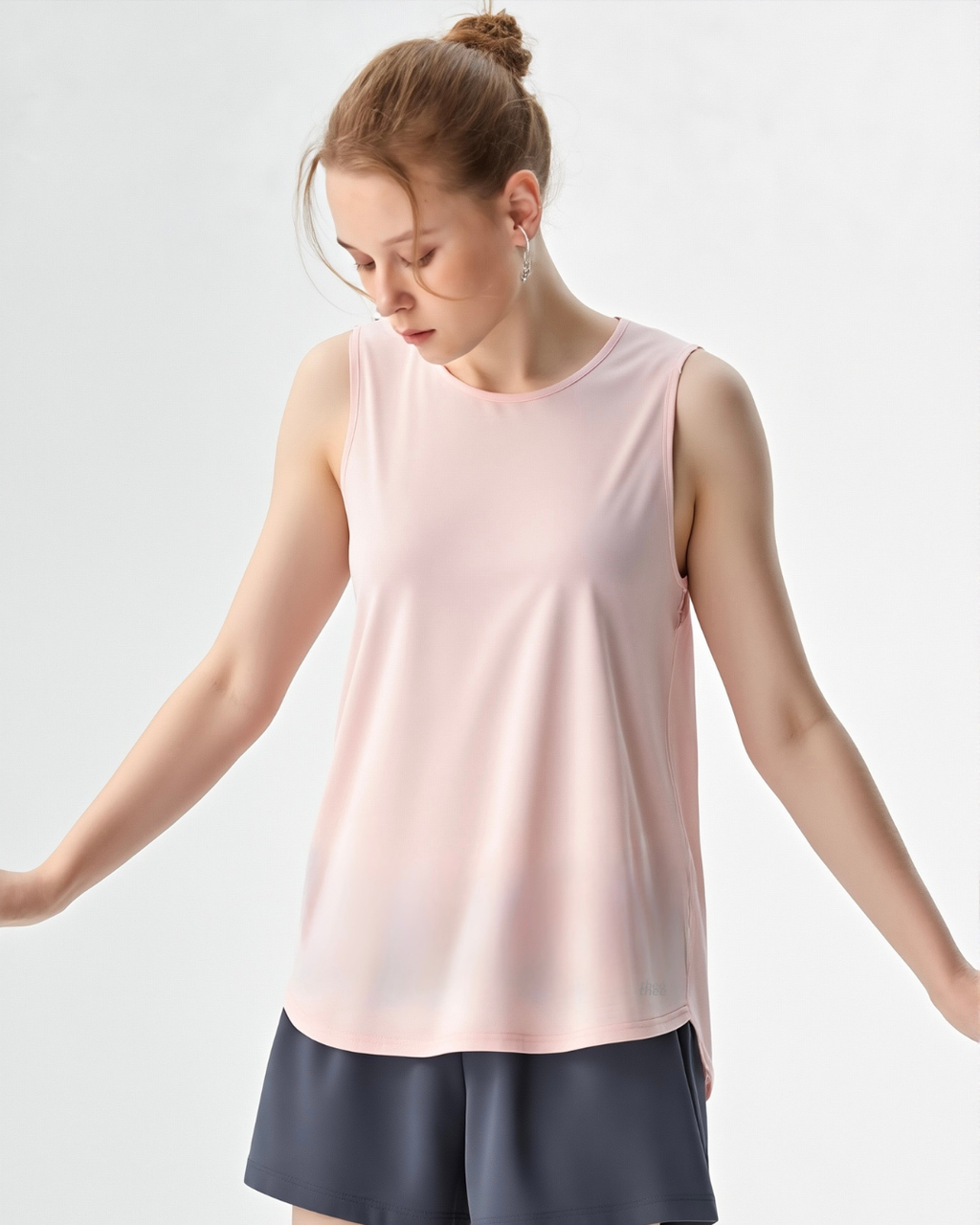 Tempo Mesh Back Relaxed Tank Top